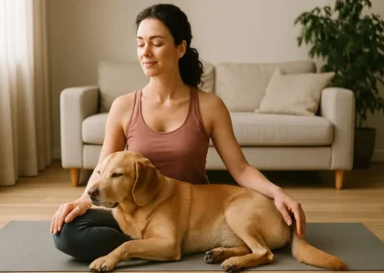  Doga : le yoga complice avec votre chien pour se détendre ensemble